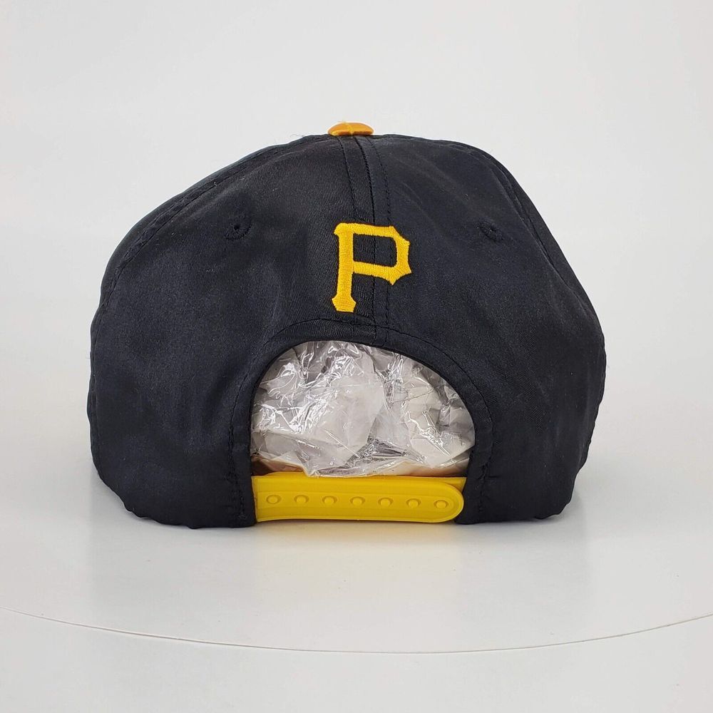 Vintage Rare Pittsburgh Pirates American Needle Hat‎ Script Snapback Black Cap - Picture 4 of 16